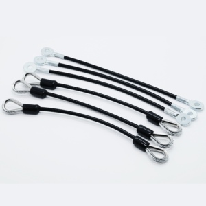 حبل تجميع سلك عالي القوة مطلي بالبولي إيثيلين/البولي فينيل كلوريد للبيع من المصنع مباشرة بحلقة - Product Image 2