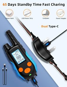 <span class=keywords><strong>Collar</strong></span> de Adiestramiento para Perros y Gatos Ipetdog IT685, Control Remoto con Alcance de 1640 pies, Resistente al Agua IP67, Recargable, de Aluminio y Plástico, para el Comportamiento Inteligente de Mascotas - Product Image 5