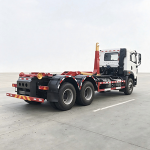 Camion benne basculante FAW Jiefang 6x4 multifonctionnel avec système de levage à crochet, camion à ordures 20 m³ avec conteneur amovible - Product Image 6