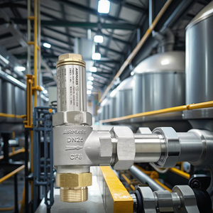 Airmass DAH-15B Stainless Relief with Fnptf X Connection for Low Temperature Gas Applications - Product Image 1