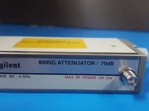 PLC 8495G: Atenuador de paso programable DC-4GHz 70 dB, con opción. 002 011 (4117) para Producto en Garantía - Product Image 1