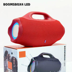 LED Super Boombox 4 Wireless BT Speaker Portable RGB Lighting Speakers Waterproof Handle Boombox4 for Home Gift <strong>Party</strong> <strong>Box</strong> FM - Product Image 6