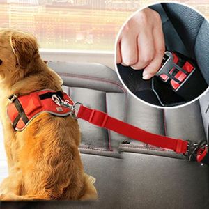 Tali kekang mobil kerah nilon anjing bergaris mewah dengan dekorasi pita pengaman teman berbulu Anda - Product Image 4