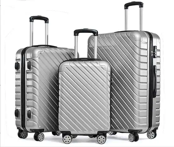 ABS PC smart travelling hand bags carry on travel bags cabin luggage suitcase set trolly bags sets custom hard spinner luggage