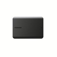 Hard Disk Eksternal Toshiba Canvio Basics A5 HDTB5 1TB 2TB 4TB USB3.2 Gen1 2.5" HDD Portabel Baru Segel Pabrik Asli