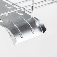 Panier en treillis métallique de 3 mètres de bonne qualité, plateau de câble de 300mm de largeur, plateau de câble en treillis métallique enduit de poudre