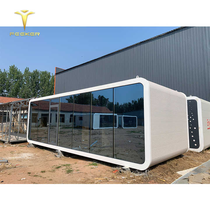 20ft/40ft Modern Outdoor Prefab Tiny House, Mobile Office Pod, Apple ...