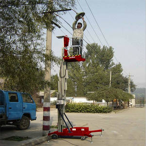 One Man Lift 6m Telescoping Master Lift Plataforma de elevación de aleación de aluminio de un solo mástil - Product Image 2