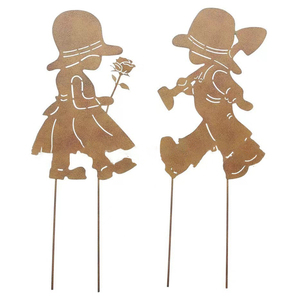 Herrajes decorativos de estilo rural para niños pequeños y niñas oxidados Adornos decorativos - Product Image 3