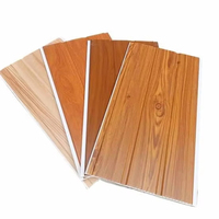 20cm Breite PVC Decke Schindel Holz Effekt platte PVC Holz Sky Plain Decke für die Inneneinrichtung
