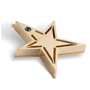 Promotional <b>Cheap</b> Elegant High Quality Pentacle Shape Metal Perfume Balm Packaging <b>Box</b> - Product Image 4