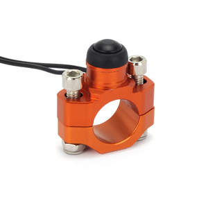 JFG CNC בילט להרוג מתג עבור טרקטורונים אופנוע מתג הרכבה עבור קטנועים 22mm כידון