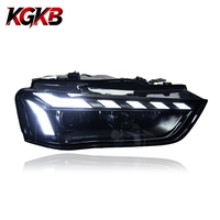 Ensemble de phares LED KGKB pour Audi A4 A4L RS4 S4 B8.5 2013-2016, mise à niveau style A5, lentille de projecteur, plug and play, 8000K