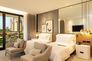 Venta caliente Juegos de dormitorio de <span class=keywords><strong>hotel</strong></span> de madera Diseño de muebles de habitación de cama tamaño king de <span class=keywords><strong>hotel</strong></span> de lujo - Product Image 4