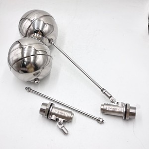Valvola a sfera galleggiante a basso costo BSPT/<span class=keywords><strong>BPT</strong></span>/G valvola a sfera galleggiante filettata maschio in acciaio inox 304/316L - Product Image 2
