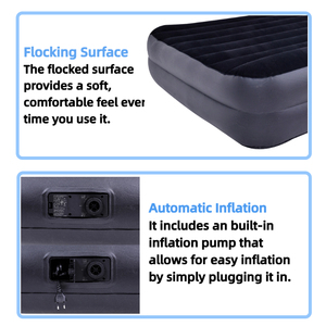 <span class=keywords><strong>Matelas</strong></span> Gonflable <span class=keywords><strong>de</strong></span> Haute Qualité à Design Unique <span class=keywords><strong>avec</strong></span> Pompe Intégrée, Auto-Gonflant, Pliable pour Camping, Hôpital et Utilisation en Parc - Product Image 3