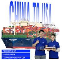 Équipes de Sourcing de Fret Importé Chine-USA, Agent Maritime DDP, Taxes Payées, Livraison Porte-à-Porte en Entrepôt, Fret Maritime LCL FCL, Dédouanement