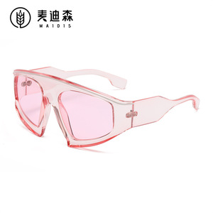 Maidis Large Frame Sports Sunglasses Black Polarized UV400 Outdoor Cycling Fashion Men - Product Image 5