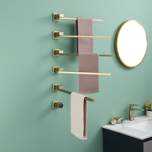HONGDEC rotatif affichage numérique <span class=keywords><strong>porte</strong></span>-<span class=keywords><strong>serviettes</strong></span> électrique chauffage sèche-<span class=keywords><strong>serviettes</strong></span> dissimulé mural <span class=keywords><strong>porte</strong></span>-<span class=keywords><strong>serviettes</strong></span> <span class=keywords><strong>salle</strong></span> <span class=keywords><strong>de</strong></span> <span class=keywords><strong>bain</strong></span> - Product Image 2