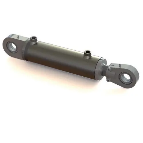 Qingdao Ruilan Customized Small hydraulic tie rod steering cylinder for tractor,fork lift,truck ,double acting,double extend