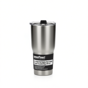 SKOUTINBEI Tasse isotherme en acier inoxydable de 30 oz avec couvercle, gobelet de voyage - Product Image 1