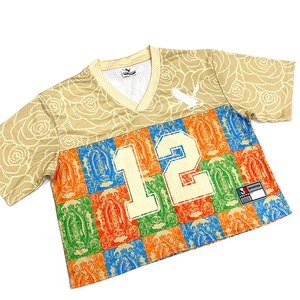 Uniformes de desgaste de fútbol americano, ropa de calle personalizada, camiseta sublimada de malla - Product Image 3