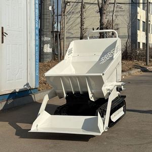 Factory Direct Sales Concrete Sandstone Brick Handling Small Hydraulic Front Unloading Crawler Dumptruck 500kg 3-in-1 Function L - Product Image 3