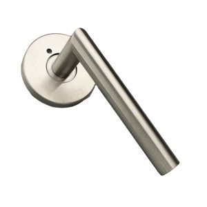 Nhà Máy Giá Hàn Quốc Phong Cách Khuôn Hàn Quốc Khóa Cửa Thép Không Gỉ Cửa Xử Lý Hình Ống Đòn Bẩy Xử Lý Nội Thất Cửa Xử Lý - Product Image 1