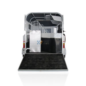 Remolques Usados en Venta en Australia, Remolque para Transporte de 2 Caballos, Remolque de Carga en Ángulo, Remolque para Caballos con Espacio para Dormir - Product Image 6