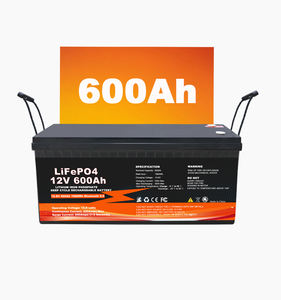 Bluetooth機能付き LiFePO4 <span class=keywords><strong>12V</strong></span> 600Ah 460Ah 400Ah 12.8V 100Ah 200Ah 300Ah ソーラーバッテリー RV マリン用 IP65防水リチウム電池 - Product Image 1