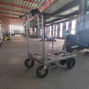 Chariot à plat électrique à 4 roues à batterie à bas prix en gros d'usine Capacité de 800 à 1000kg Personnalisation OEM - Product Image 3