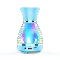 Nouvelle Enceinte Bluetooth sans fil de bureau, portable, avec éclairage RGB coloré et lecteur de carte, en ABS, idéale pour les cadeaux transfrontaliers