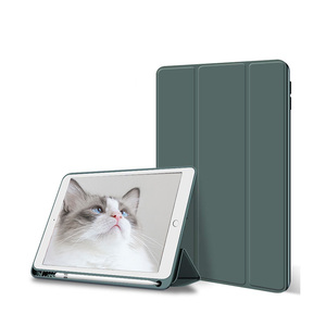 เคสแท็บเล็ตหนัง PU แบบพับสามตอน พร้อมช่องใส่ปากกา สำหรับ <span class=keywords><strong>Xiaomi</strong></span> <span class=keywords><strong>Mi</strong></span> <span class=keywords><strong>Pad</strong></span> <span class=keywords><strong>5</strong></span> 5pro 11 นิ้ว <span class=keywords><strong>2021</strong></span>  ฟังก์ชั่นปลุก/พักอัตโนมัติ - Product Image 1