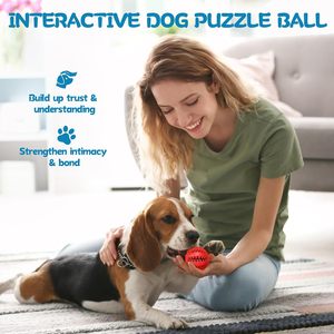 Factory Custom BPA-Free Natural Rubber Tough Durable Interactive Pet <b>Dog</b> Chew <b>Ball</b> Toy for Aggressive Chewers - Product Image 4