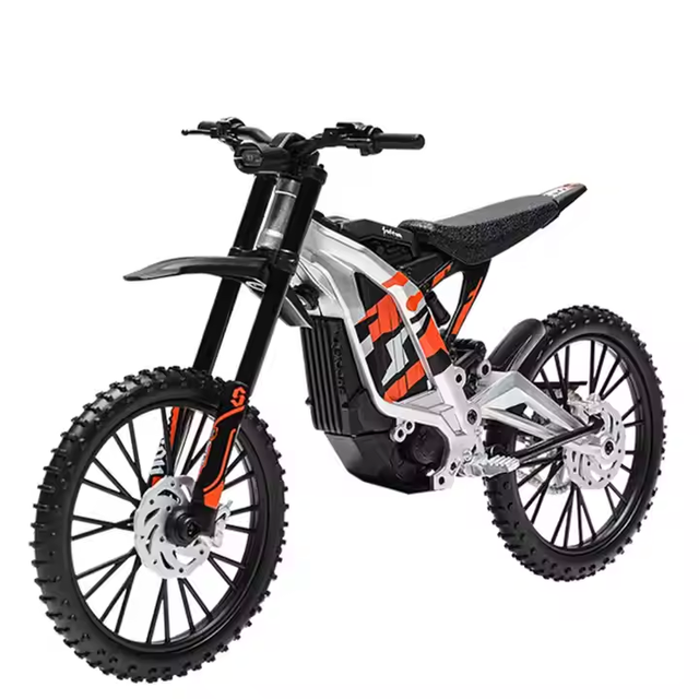 Adult Kids Toy Plastic Original Light Bee X Surron Electric Dirt Bike Assembly Model DIY Sur Ron Action Figures Toy
