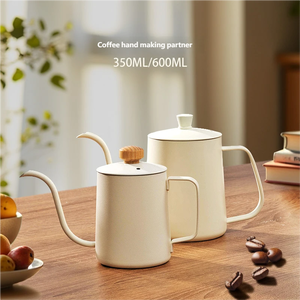 304 Stainless Steel Coffee Brewing Pot Barista Kitchen Gadget Gooseneck <strong>Kettle</strong> Coffee <strong>Kettle</strong> Coffee Tools - Product Image 1