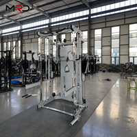Máquina Smith MRD, Entrenador Funcional, Power Rack, Cable Crossover, Multi Gimnasio, Estación de Entrenamiento de Fuerza para el Hogar