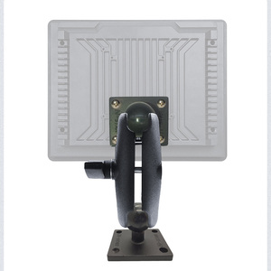<span class=keywords><strong>Support</strong></span> de téléphone à double prise avec bras articulé, plaque à boule carrée à fixation par vis, 1 pouce, pour vélo, aluminium, robuste, compatible <span class=keywords><strong>Ram</strong></span> - Product Image 5