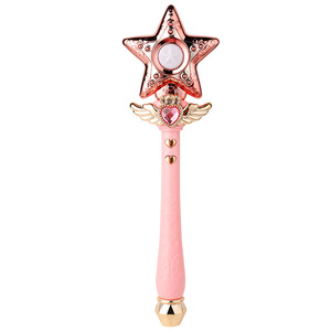 Baguette magique en plastique pour filles, baguette lumineuse musicale scintillante, jouet - Product Image 5