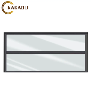KAKADU Customized Electric Aluminum Louver Exterior <b>Window</b> with Insect <b>Screen</b> Motorized Vertical Opening Soundproof - Product Image 4