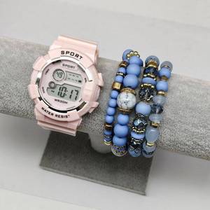 YuSa856 Set Orologio da Donna alla Moda in Lega con Gioielli <span class=keywords><strong>e</strong></span> Bracciale da 20mm, Movimento al Quarzo, Stile Lussuoso, Resistenza all'Acqua 3BAR 2024 - Product Image 2