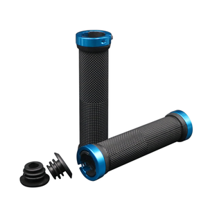 RIDERACE Bicycle Handlebar Cover Scooter Bike Durable Anti-slip Rubber Comfortable Handle <strong>Bars</strong> With <strong>Bar</strong> <strong>End</strong> Outdoor Parts Grips - Product Image 2