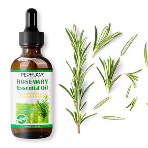 PEPHUCA 100% minyak esensial Rosemary penumbuh rambut organik alami tekan dingin murni 60ml untuk rambut rontok - Product Image 4