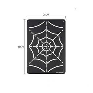 Table de camping pliable multifonctionnelle moderne en fer avec plateau amovible et ensemble de chaises de pique-nique pour utilisation en parc - Product Image 5