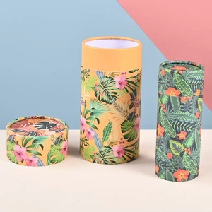 Custom Biodegradable Cardboard Lip Balm Tube, Wholesale Round Kraft <b>Paper</b> <b>Packaging</b> Container - Product Image 3