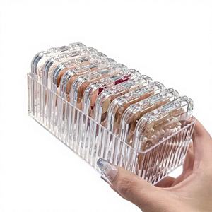 Scatole Trasparenti di Alta Qualità per Unghie, Vendita all'Ingrosso, Contenitore Grande 8.5 per Conservazione e Esposizione di Nail Art, Gioielli e Piccoli Regali - Product Image 3