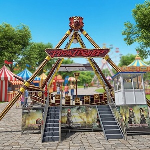 Manèges à sensations fortes Parc d'attractions Manège de fête <span class=keywords><strong>foraine</strong></span> Intérieur Extérieur Manèges à balançoires en fibre de verre et en acier <span class=keywords><strong>Bateau</strong></span> <span class=keywords><strong>pirate</strong></span> certifié CE 24P - Product Image 1