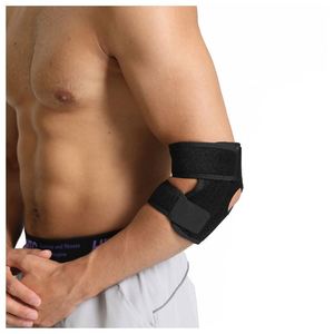 Soporte de Codo Ajustable y Transpirable, Brazalete de Neopreno Antideslizante para Baloncesto, Voleibol y Tenis - Product Image 2
