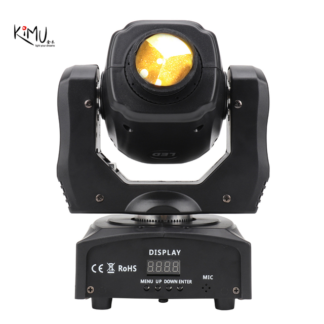 Club Festival Stage Led 60w Rgbw 4in1 Gobo Prism Stage Moving Head Light
