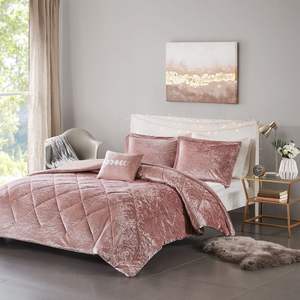 Ensemble de housse de couette tissé en velours DB King Twin hiver noël polyvalent mariage hôpital hôtel Polyester tricoté Fabri personnalisable - Product Image 1